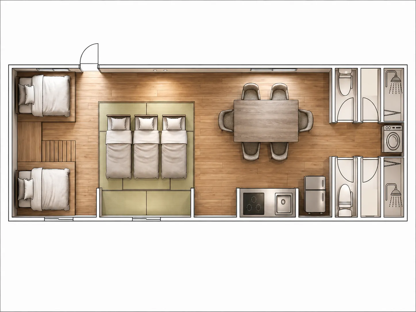 Room 201 interior 6