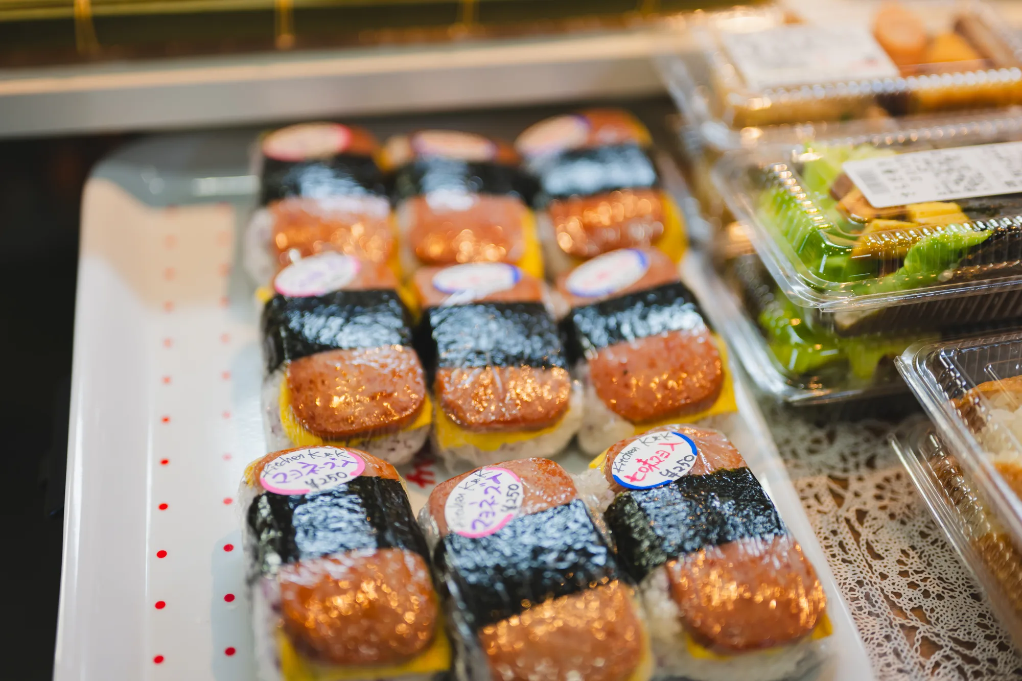 コンビニのポーク玉子おにぎり